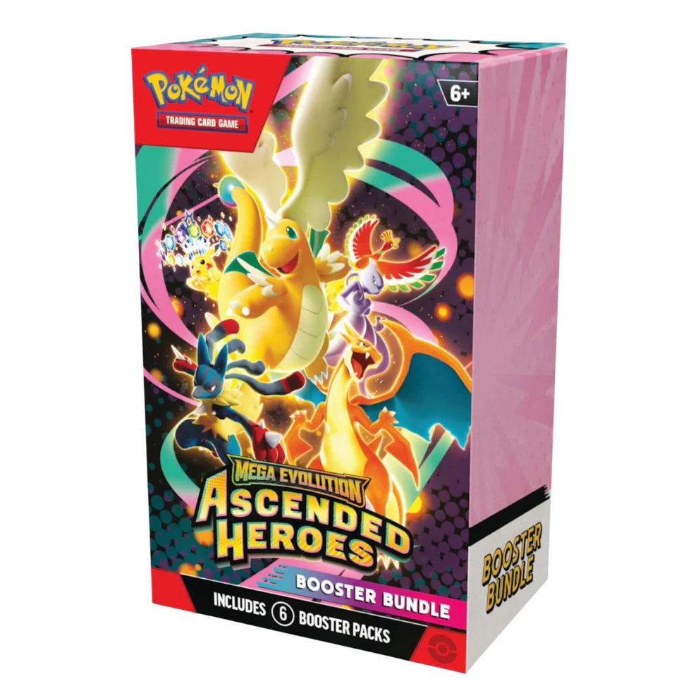 Pokémon Mega Evolution: Ascended Heroes Booster Bundle (6 Pack) (ENG) (Öppnas Live)