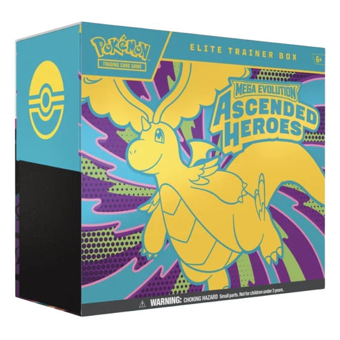 Pokémon Mega Evolution: Ascended Heroes Elite Trainer Box (ETB) (9 Pack) (ENG)