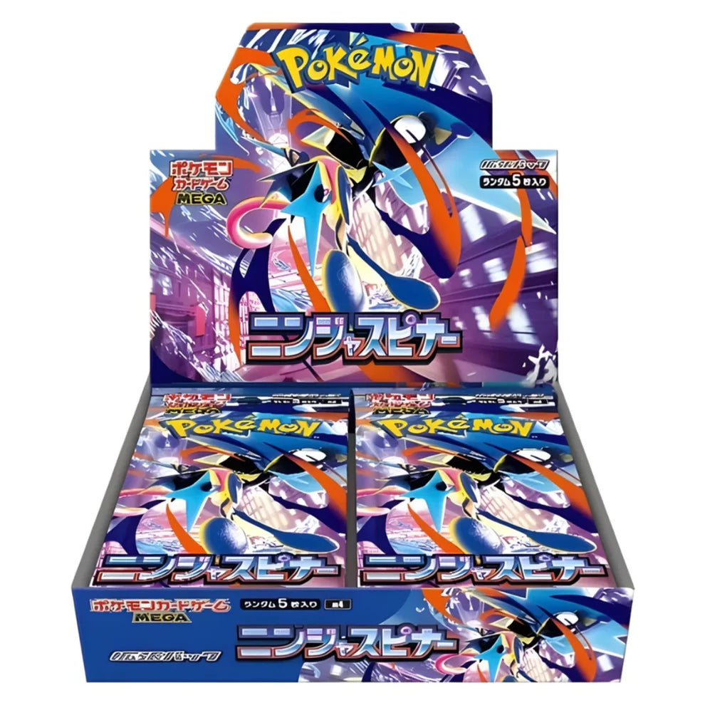 Pokémon Mega: Ninja Spinner Booster Box (30 Pack) (Japansk)