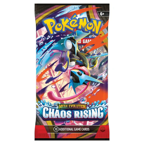Pokemon Mega Evolution: Chaos Rising Booster Pack (ENG) Öppnas Live