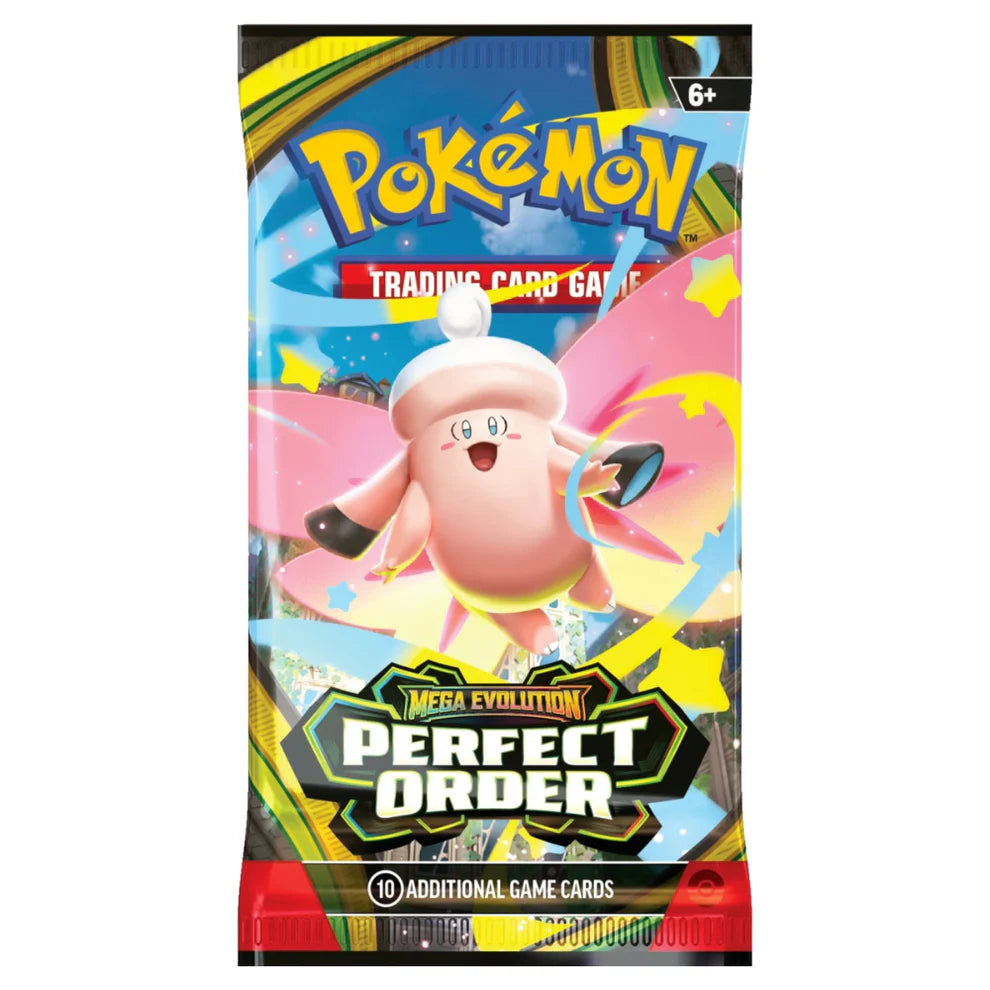 Pokemon Mega Evolution: Perfect Order Booster Pack Öppnas Live