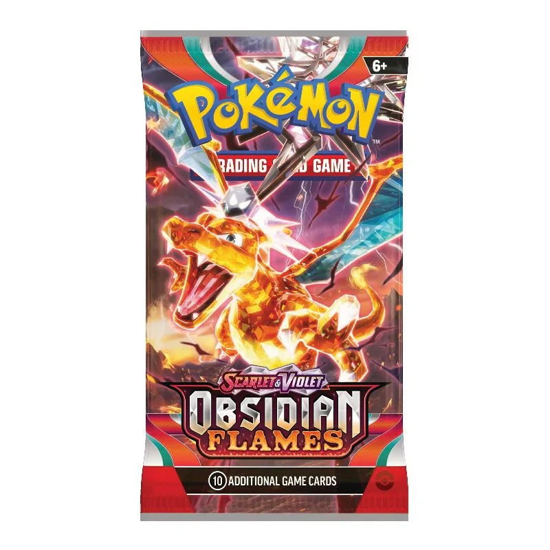 Scarlet & Violet 3: Obsidian Flames Booster Pack Öppnas Live