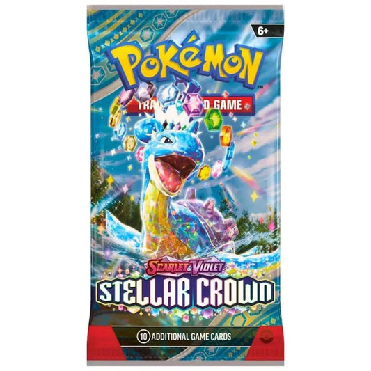 Pokemon Scarlet & Violet 7: Stellar Crown - Booster (Öppnas Live)